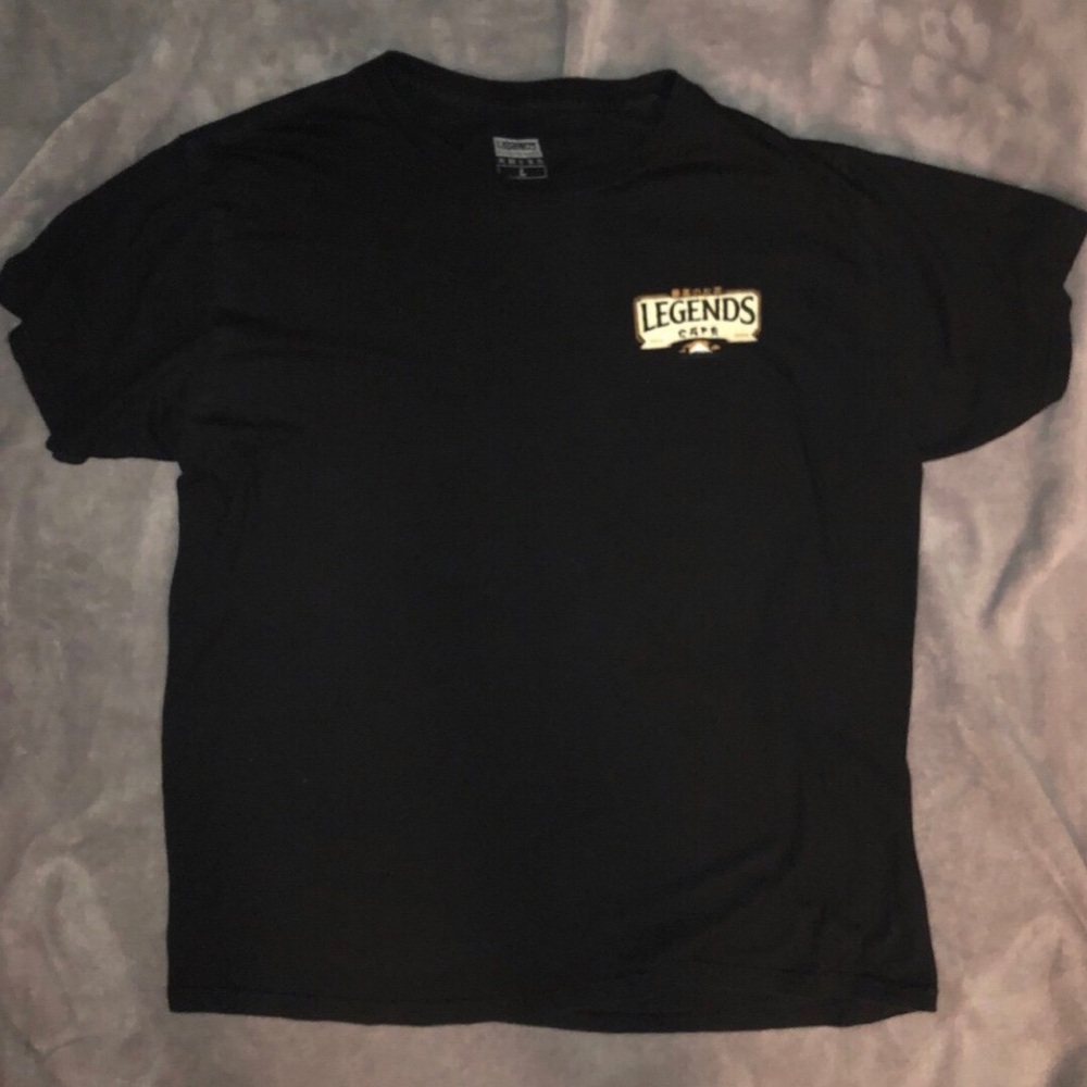 Black Legends Cafe T-Shirt - Picture 2 of 2